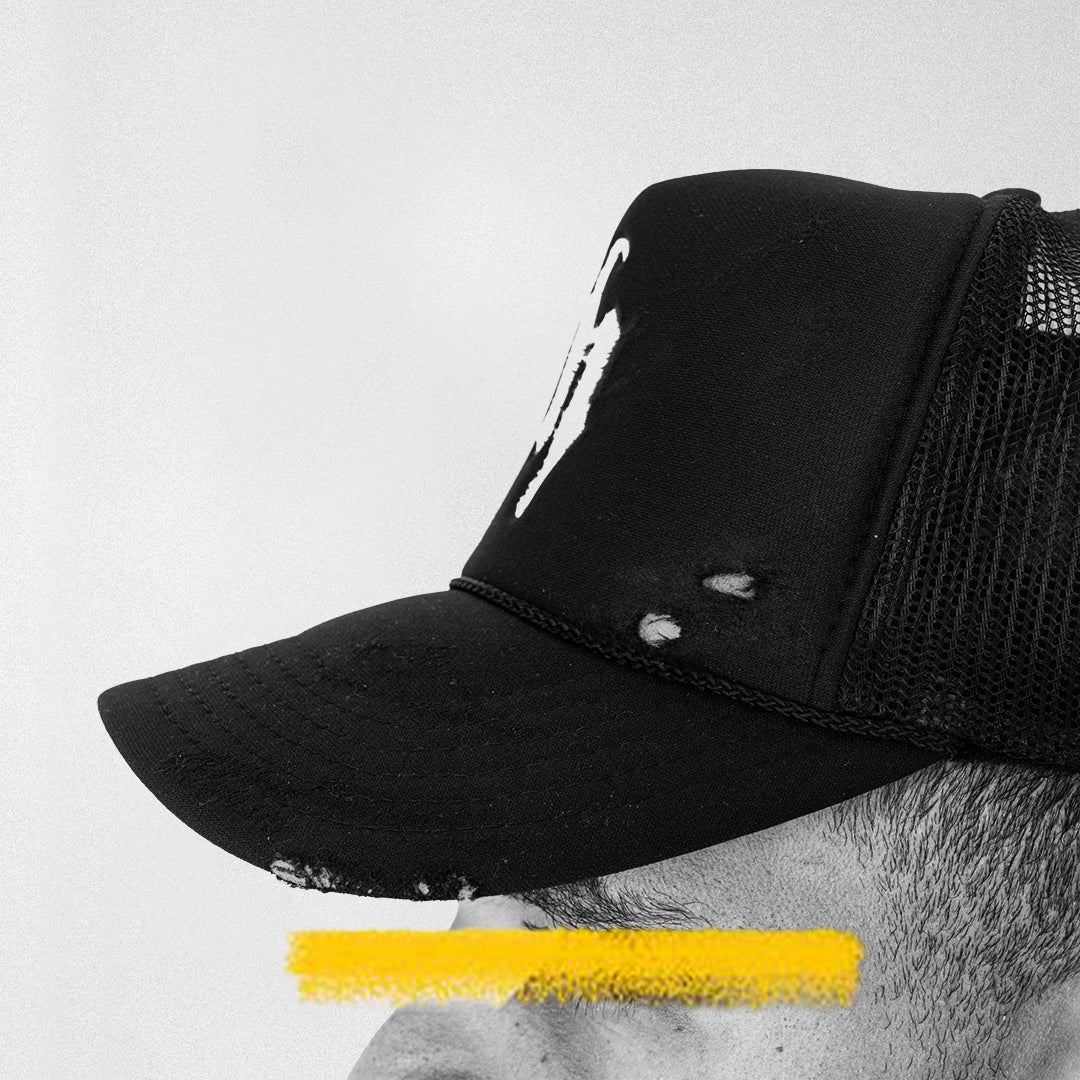 Highborn Distressed Logo Hat
