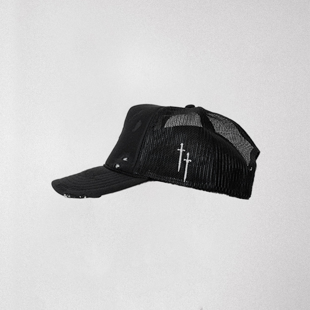 Highborn Distressed Logo Hat